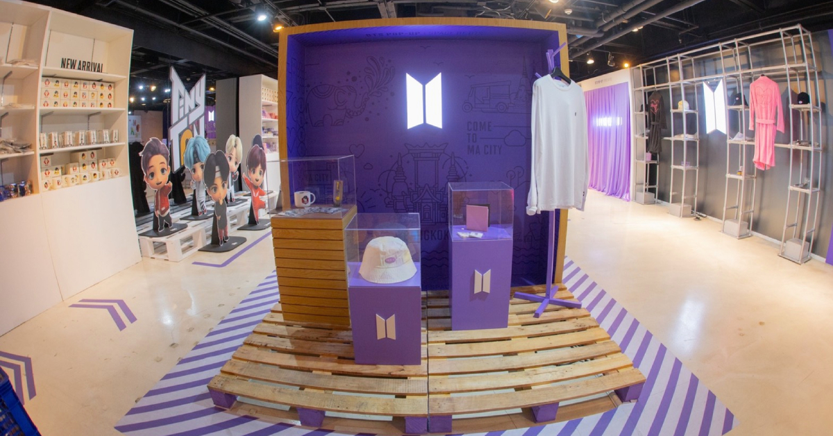 เปิดตัว BTS POPUP STORE พื้นที่ที่เต็มไปด้วยความรักของเหล่า ARMY กลาง