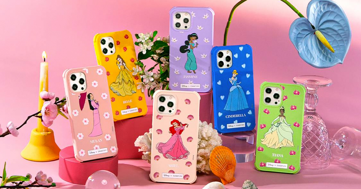 Casetify X Disney แต่งไอโฟนให้สวยหรูด้วยเคส 'เมน' เจ้าหญิงดิสนีย์ที่เรารัก!